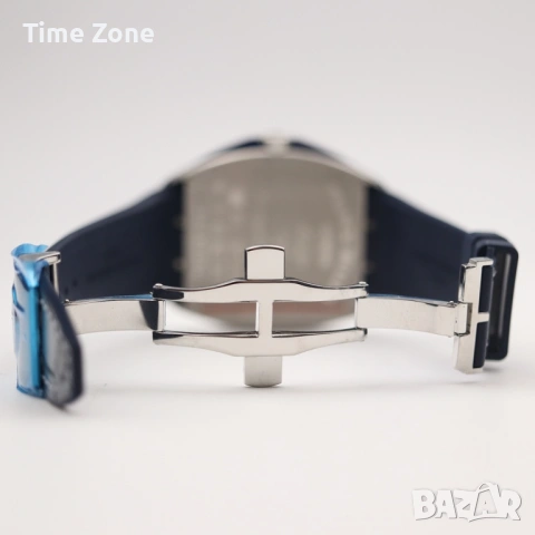 Franck Muller Vanguard Yachting 45mm Steel Blue Dial Swiss Movement Automatic Различни Варианти, снимка 9 - Мъжки - 54059527