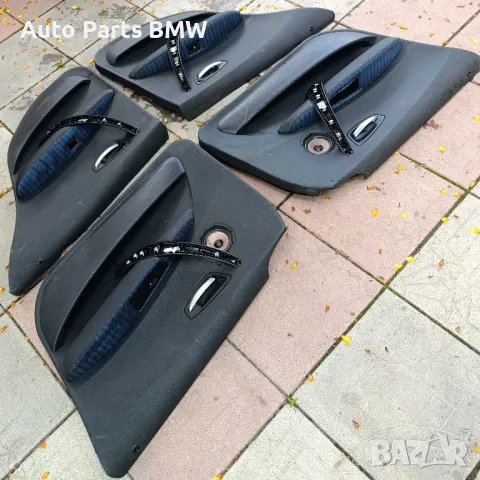 Черни кожени кори врати BMW E87 Кори врати БМВ Е87, снимка 3 - Части - 50435470