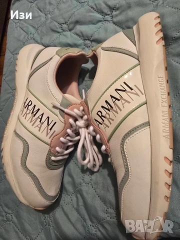 Дамски маратонки Armani Exchange, снимка 7 - Маратонки - 54360296