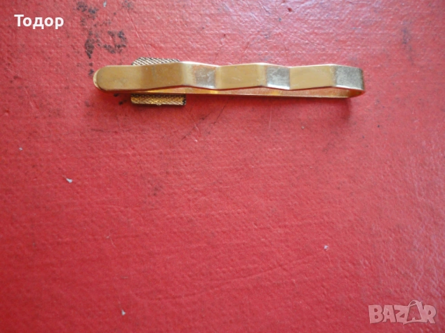 Позлатена игла щипка за вратовръзка 1892 съдия адвокат, снимка 5 - Други - 53040386
