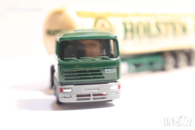 HERPA H0 1/87 STEYR ВЛЕКАЧ KАМИОН МОДЕЛ TIR ЦИСТЕРНА, снимка 4 - Колекции - 51074060