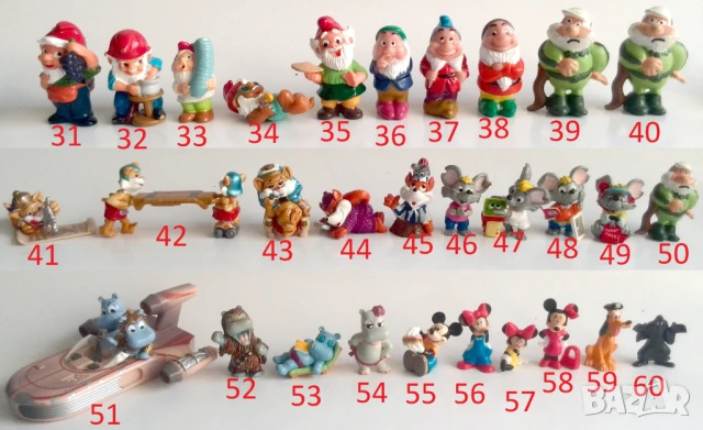 Стари играчки Киндер сюрприз Kinder Surprise по договаряне, снимка 3 - Колекции - 51263037