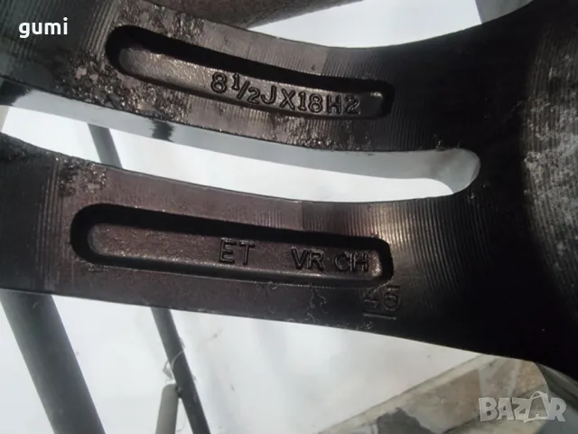 4бр 18ски джанти за MERCEDES, AUDI, VW 5х112мм A180101, снимка 9 - Гуми и джанти - 49026155