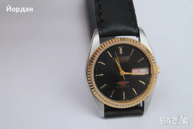 Японски мъжки часовник ''Citizen'' автоматик /21 камъка/, снимка 2 - Мъжки - 49741586