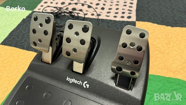 Logitech G29 волан , снимка 8 - Аксесоари - 53374596