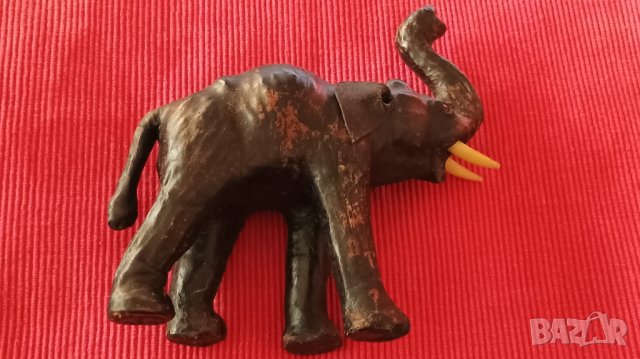 Стар слон папие маше. , снимка 7 - Антикварни и старинни предмети - 42551456