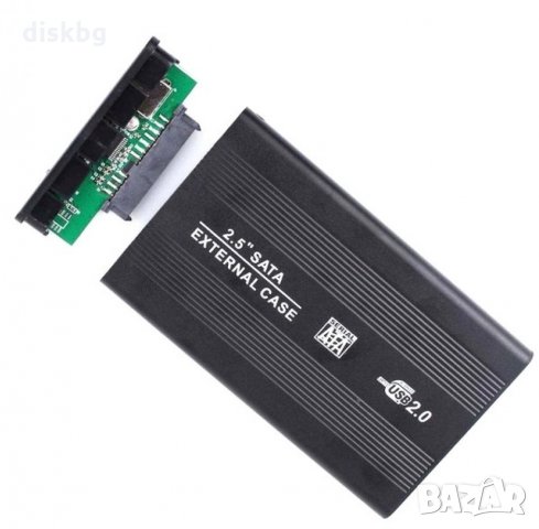 Нова кутия за диск HDD 2.5", SATA, USB 2.0, снимка 2 - Друга електроника - 35489694