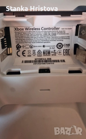 Безжичен контролер за XBOX Shock Blue., снимка 4 - Аксесоари - 54266976