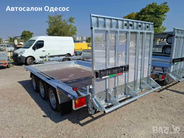 НОВО ремарке за строителна техника MARTZ BAU-3 350/3 3500kg, снимка 3 - Ремаркета - 47829947