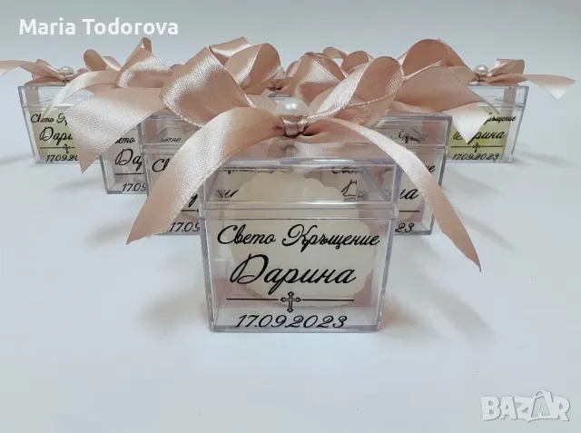 Бъбъл свещ, подаръци за гостите на сватба,кръщене, юбилей, абитуриентски бал, снимка 15 - Други - 41059208