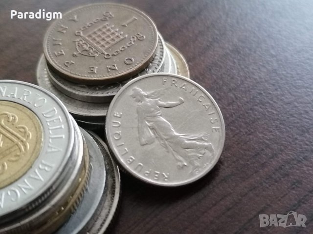 Монета - Франция - 1/2 (половин) франк | 1969г., снимка 2 - Нумизматика и бонистика - 35446103