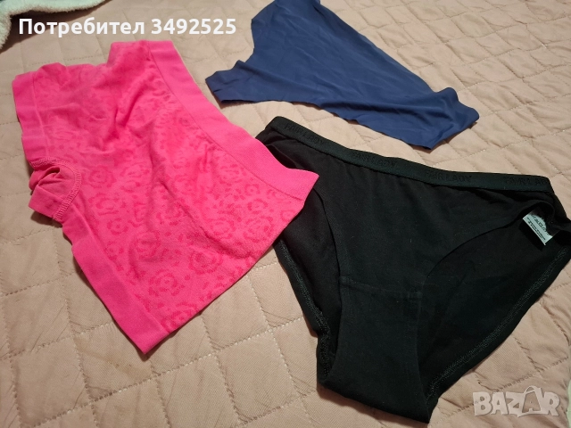 Дамски бикини и боксерки м размер , снимка 2 - Бельо - 52852407
