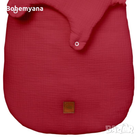 Hi Little One чувалче от муселин 3,5 тог 0-6 м – ягода, снимка 3 - Спални чували за бебета и деца - 44763966