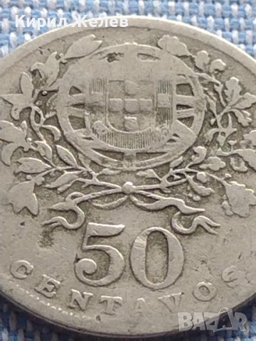 Сребърна монета 50 сентавос 1928г. Португалия за КОЛЕКЦИОНЕРИ 30352, снимка 9 - Нумизматика и бонистика - 42872152