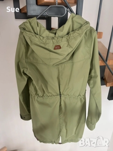 Зелена дамска парка S , снимка 3 - Якета - 51926248