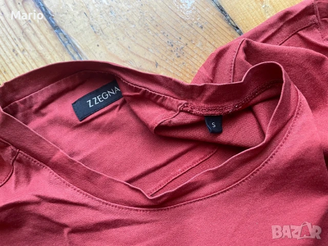 Zegna мъжка тениска S, снимка 4 - Тениски - 50739939