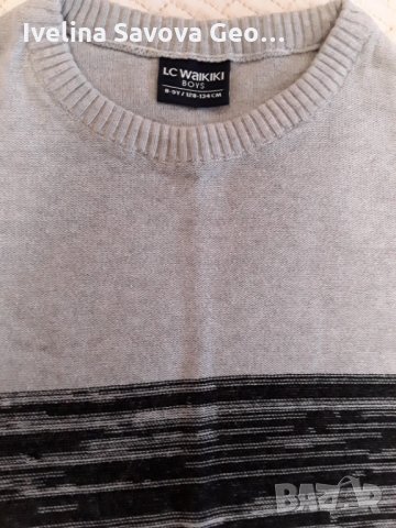 Детска  блуза,финно плетиво,LC WAIKIKI размер 128-134, снимка 5 - Детски пуловери и жилетки - 31954302