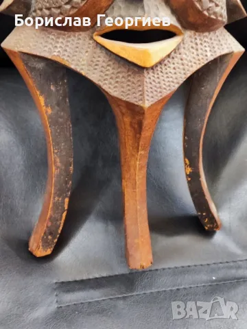 Дървена маска , снимка 4 - Колекции - 49480915