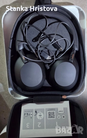 Безжични Bluetooth слушалки Sony WH 1000XM5., снимка 2 - Bluetooth слушалки - 55834533