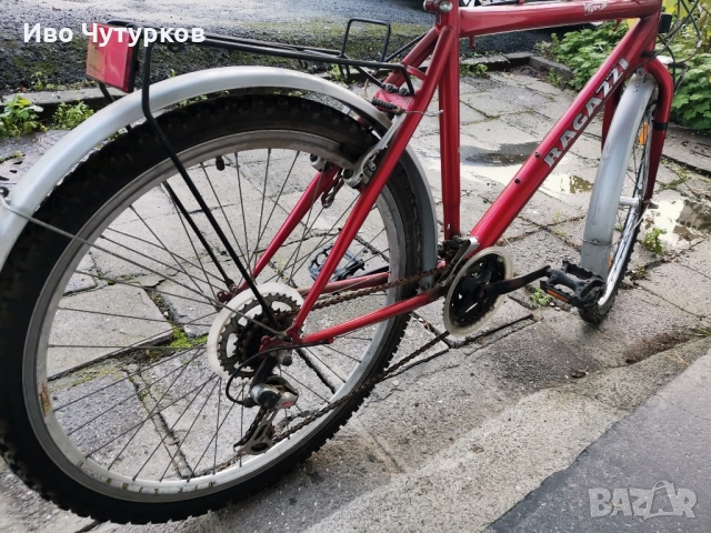 Продавам велосипед Рагаци 26 цола, снимка 5 - Велосипеди - 52378020