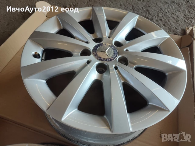 Алуминиеви джанти 16 оригинални mercedes cla a b classe, снимка 5 - Гуми и джанти - 51342509