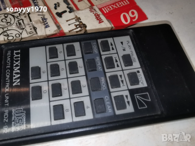LUXMAN RDZ-92 REMOTE CONTROL-ВНОС SWISS 2212251810, снимка 12 - Ресийвъри, усилватели, смесителни пултове - 52877034