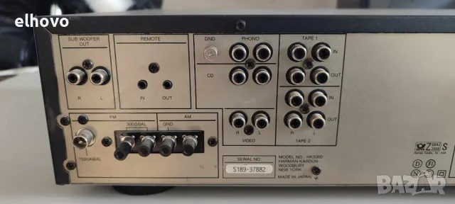 Ресивър Harman/Kardon HK3300, снимка 5 - Ресийвъри, усилватели, смесителни пултове - 49110152