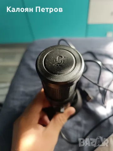 Светещ микрофон за компютър , снимка 2 - Микрофони - 49992465