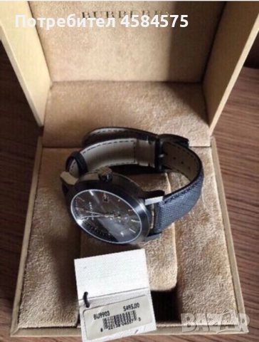 елегантен часовник BURBERRY , снимка 5 - Луксозни - 51597377