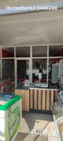 Алуминиева дограма с врати ако нова. 3,60мх2,75м. 