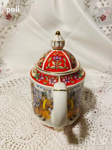 порцеланов чайник, снимка 5 - Аксесоари за кухня - 53332395