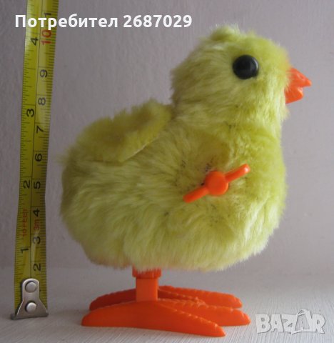 механична играчка - пиле птиче фигурка фигура животно птица, снимка 8 - Колекции - 29124501