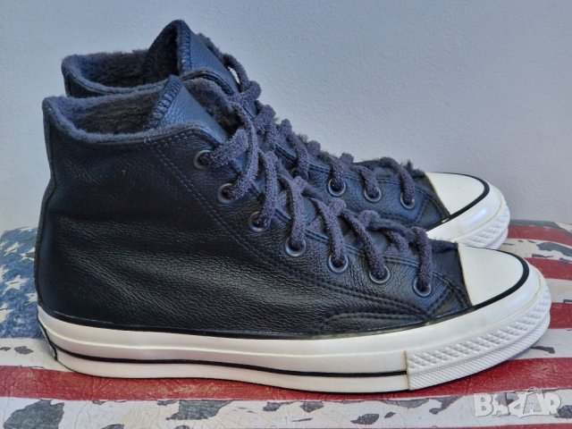 CONVERSE ALL STAR, CHUCK TAYLOR, 39 номер, без забележки, естествена кожа, зимни, снимка 1