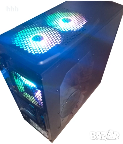 Мощен гейминг комп.: Ryzen 3 1200af/4x3.1Ghz/8MB L3/16GB ddr4 2400/128ssd_M2+1TB/RX480_8GB, снимка 2 - Геймърски - 53942576