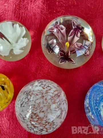 Стари стъклени топки, снимка 8 - Колекции - 36630804