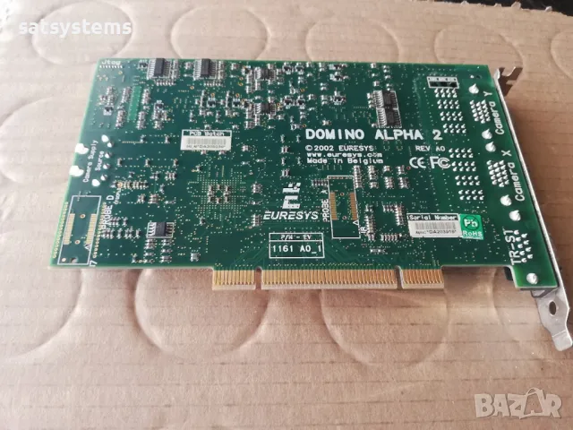 Euresys Domino Alpha 2 Video Recorder Industrial PCI Card , снимка 7 - Други - 47840034