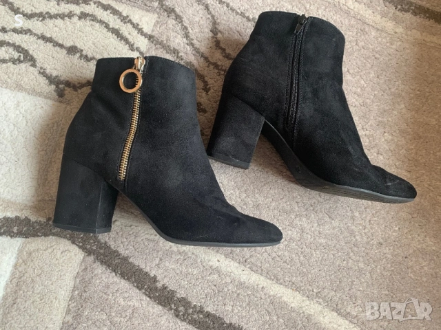 Елегантни боти 38 номер , снимка 2 - Дамски елегантни обувки - 53945857