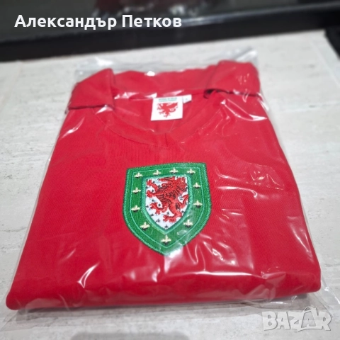 Футболна фланелка на Уелс, снимка 6 - Футбол - 52848708