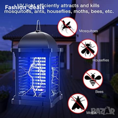 Нова Електрическа Лампа Против Насекоми Комари мухи с ABS Корпус  LED, снимка 3 - Други стоки за дома - 42635649