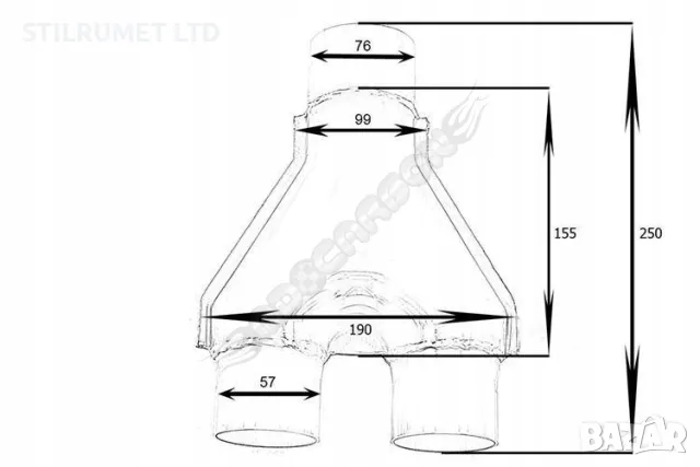 "X" и "Y" Pipe - ауспуси Изпускателна система, снимка 8 - Аксесоари и консумативи - 49593685