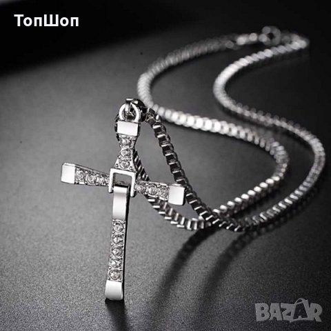 Кръст колие Вин Дизел ХХХ – Бързи и Яростни, снимка 4 - Колиета, медальони, синджири - 30296080