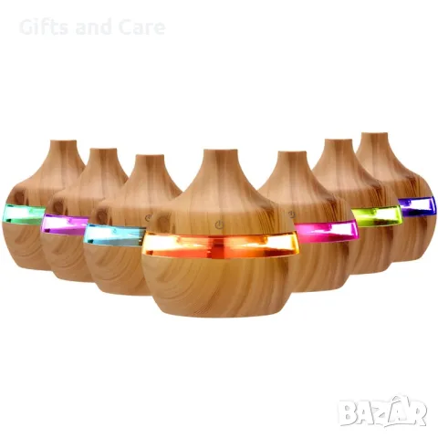 Арома дифузер със седем различни светлини
