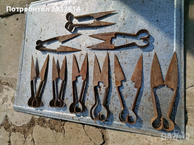 Стари ножици за вълна, снимка 1