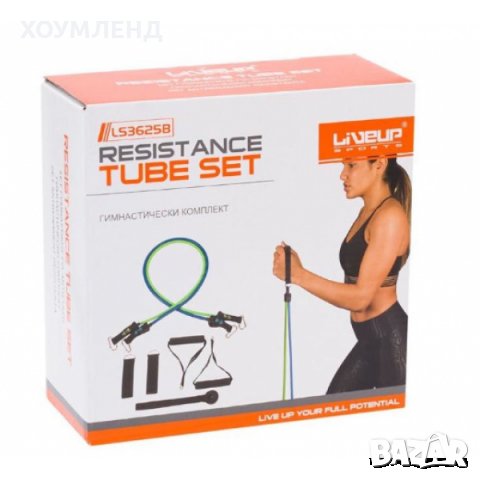 Ластици за тренировка 6в1 в комплакт с ръкохватки и калъф, снимка 3 - Фитнес уреди - 31065922