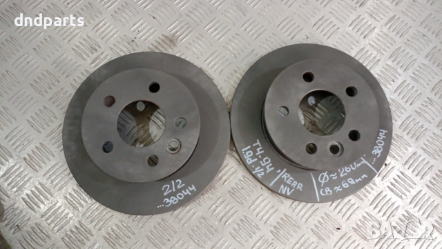 Задни дискове VW Transporter T4 1.9D 1994г.	