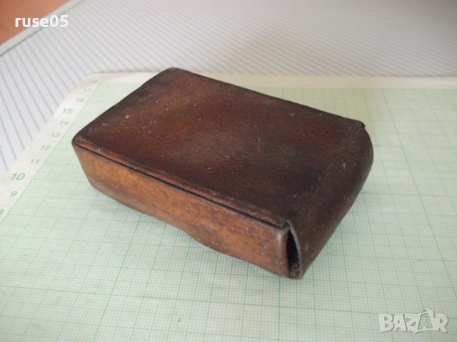 Калъф кожен за цигари от м-н "СБХ" от соца, снимка 4 - Колекции - 51553431