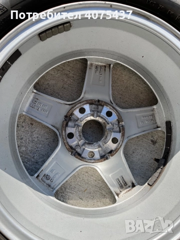 Джанти с гуми за VW 16 цола 5x112, снимка 4 - Гуми и джанти - 52804746