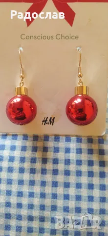             обеци H&M, снимка 2 - Обеци - 47360545