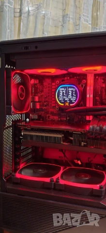 ТОП Геймърско PC Ryzen 5 9600X/32Gb/1TB SSD/RD 6900XT 16Gb/Гаранция, снимка 6 - Геймърски - 53218193