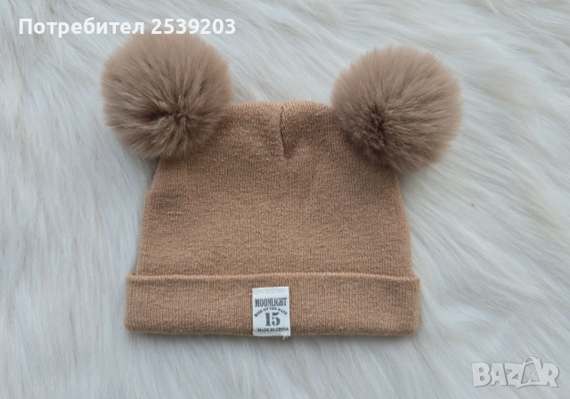 Бебешки шапки 0-6 месеца, снимка 2 - Други - 53263118